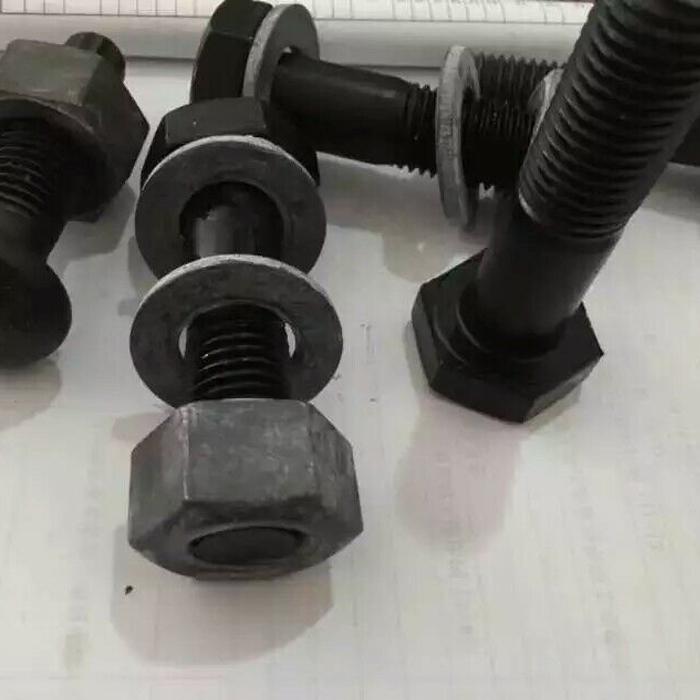 邯鄲市廠家直銷 鋼結構螺栓 連接副GB1228 M22*80-150-10.9級調質螺栓圖片_高清圖_細節圖-邯鄲市尚鼎緊固件制造 -